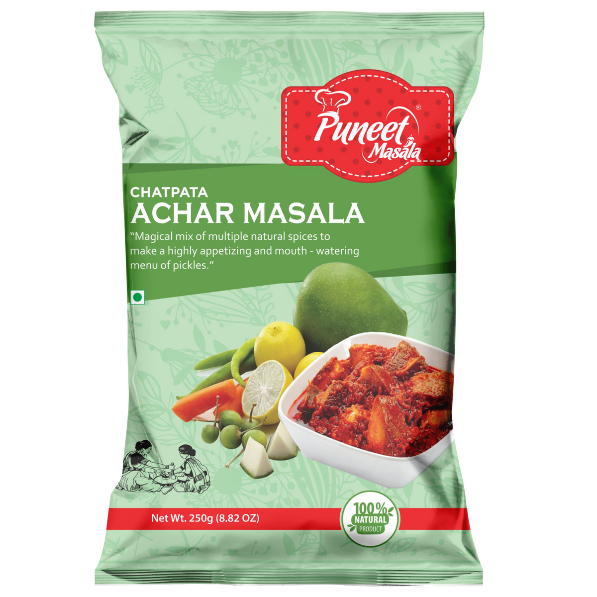 Indian Magic in Chatpata Achar Masala