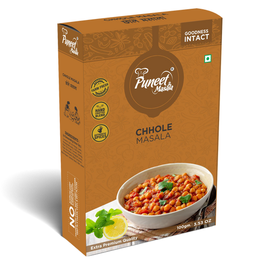 Authentic Chole Masala Spice Blend Puneet Masala