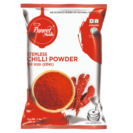 Red & Mild Stemless Chilli Powder